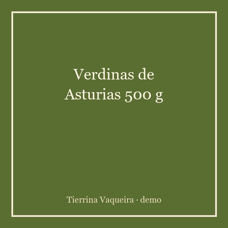 Verdinas de Asturias 500 g